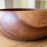 Wooden salad bowl