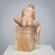 Group of four female sculptures by Francine Govers, Netherlands, 1990s