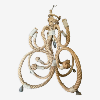 Rope chandelier 50s
