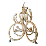 Rope chandelier 50s