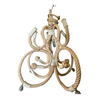 Rope chandelier 50s