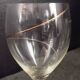 set of 5 crystal wine glasses by Anna Ehrner