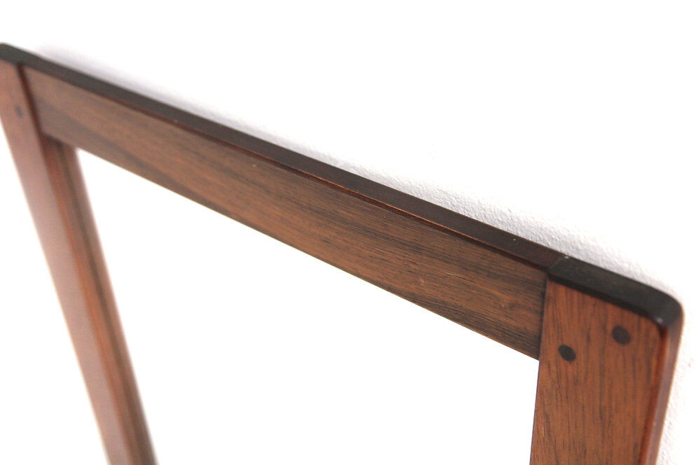 Miroir scandinave en palissandre, Suède, 1960, 113 x 51cm