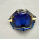 Cendrier sommerso en verre de murano