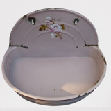 Ancient enamelled sheet metal fountain