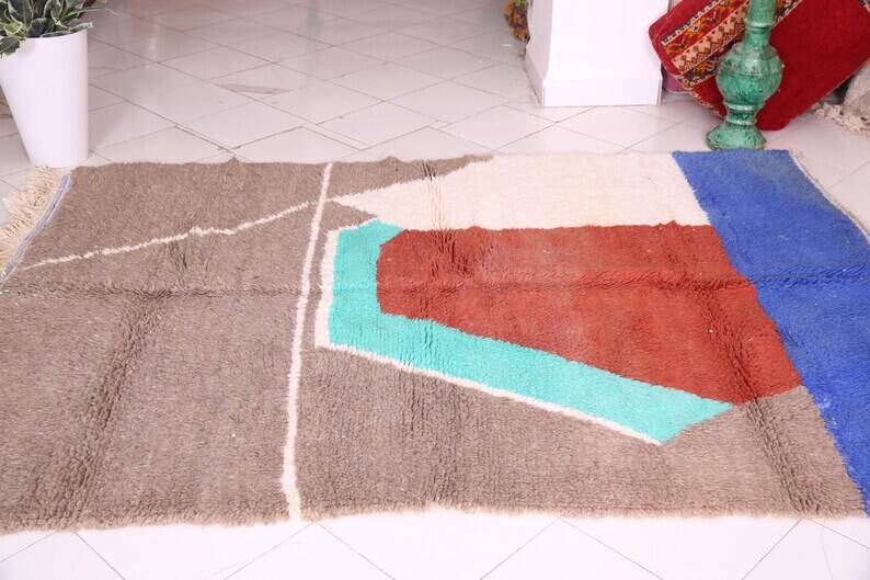 Authentic natural wool Berber rug size 1.5/2.5 m