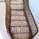 Rattan wicker woven bamboo bassinet or vintage bread pan