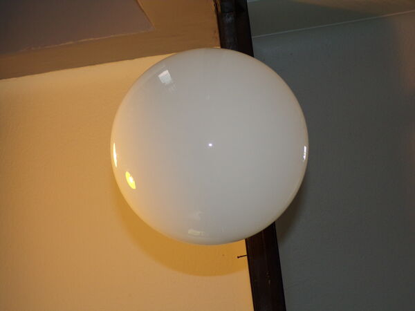 Suspension vintage en forme d'ampoule
