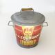 Antique washing machine the leopold crown - size 0 zinc folk art
