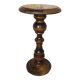 Vintage solid wood side table