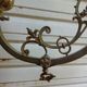 Antique, rare and important gas chandelier from the Napoléon III period and style, weighing 4.8 kg.