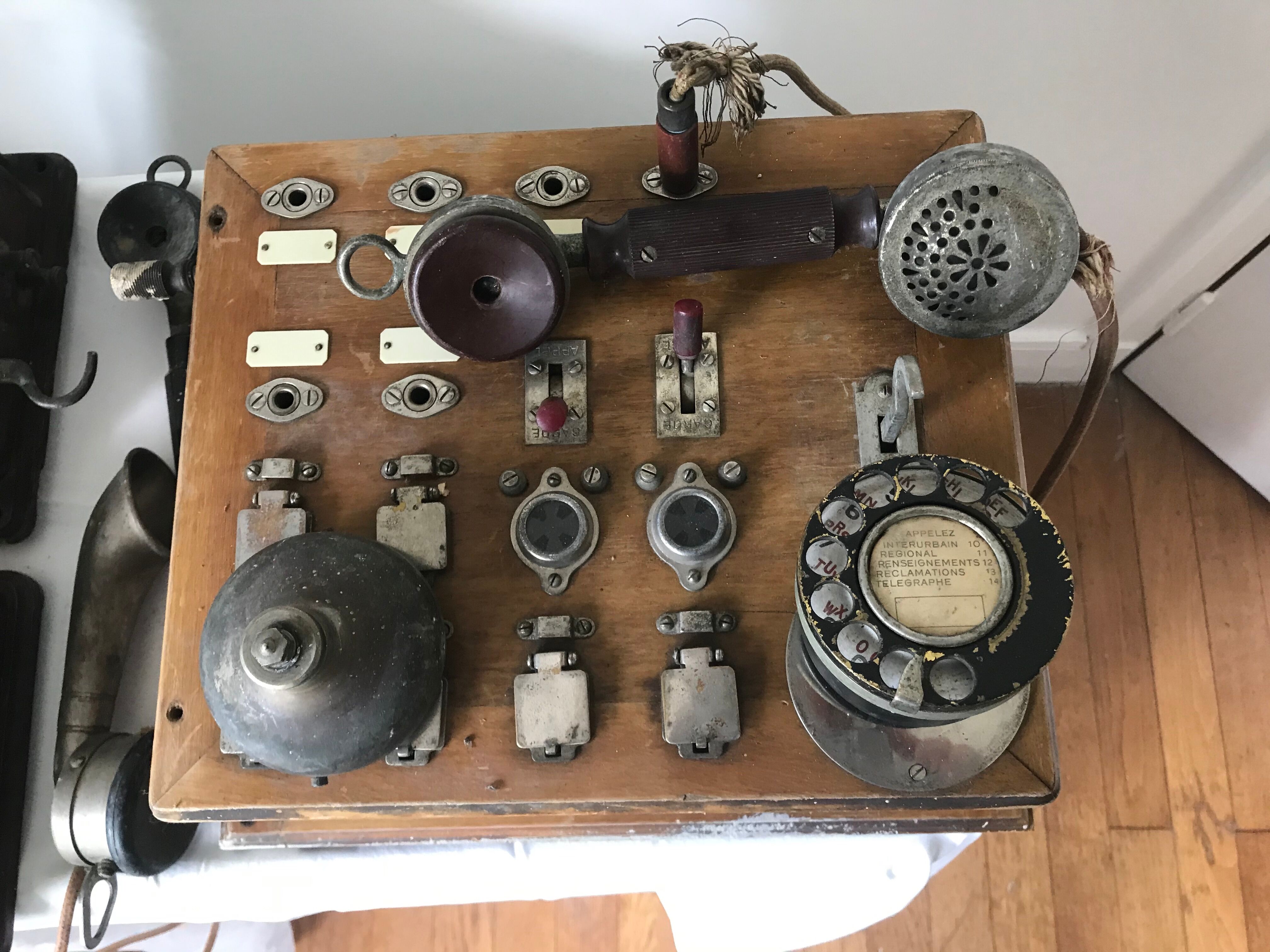 Ancient telephone station