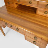 Art Deco walnut desk, France, circa 1940