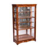 Vitrine Biedermeier en noyer, années 1830