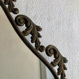 Miroir ancien en métal