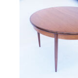 Scandinavian round table Gplan a butterfly extension