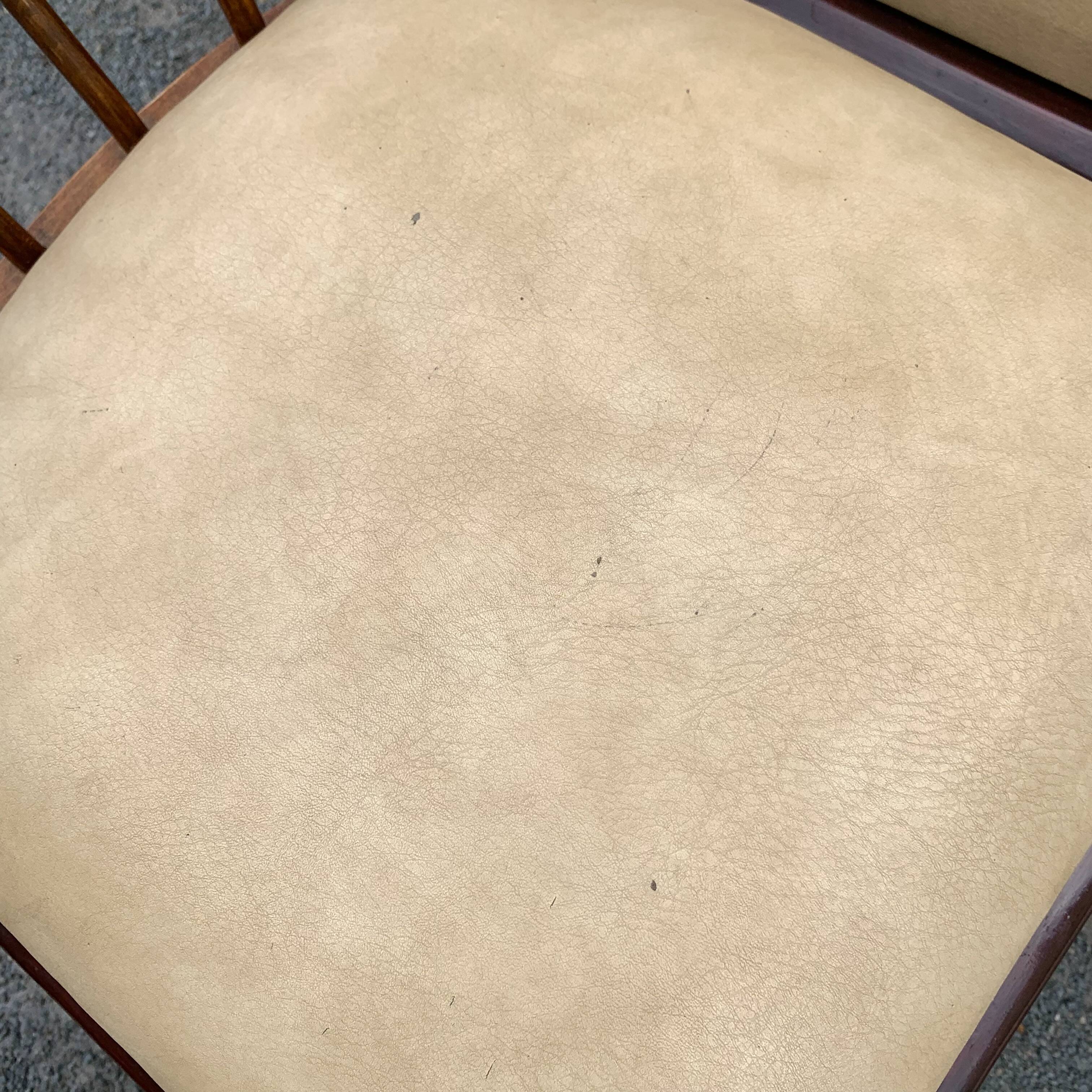 Set of 6 Scandinavian-inspired chairs from the 1960s