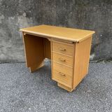 Vintage gilded wooden desk