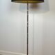 Bronze floor lamp in faux-bamboo style by Maison Baguès.