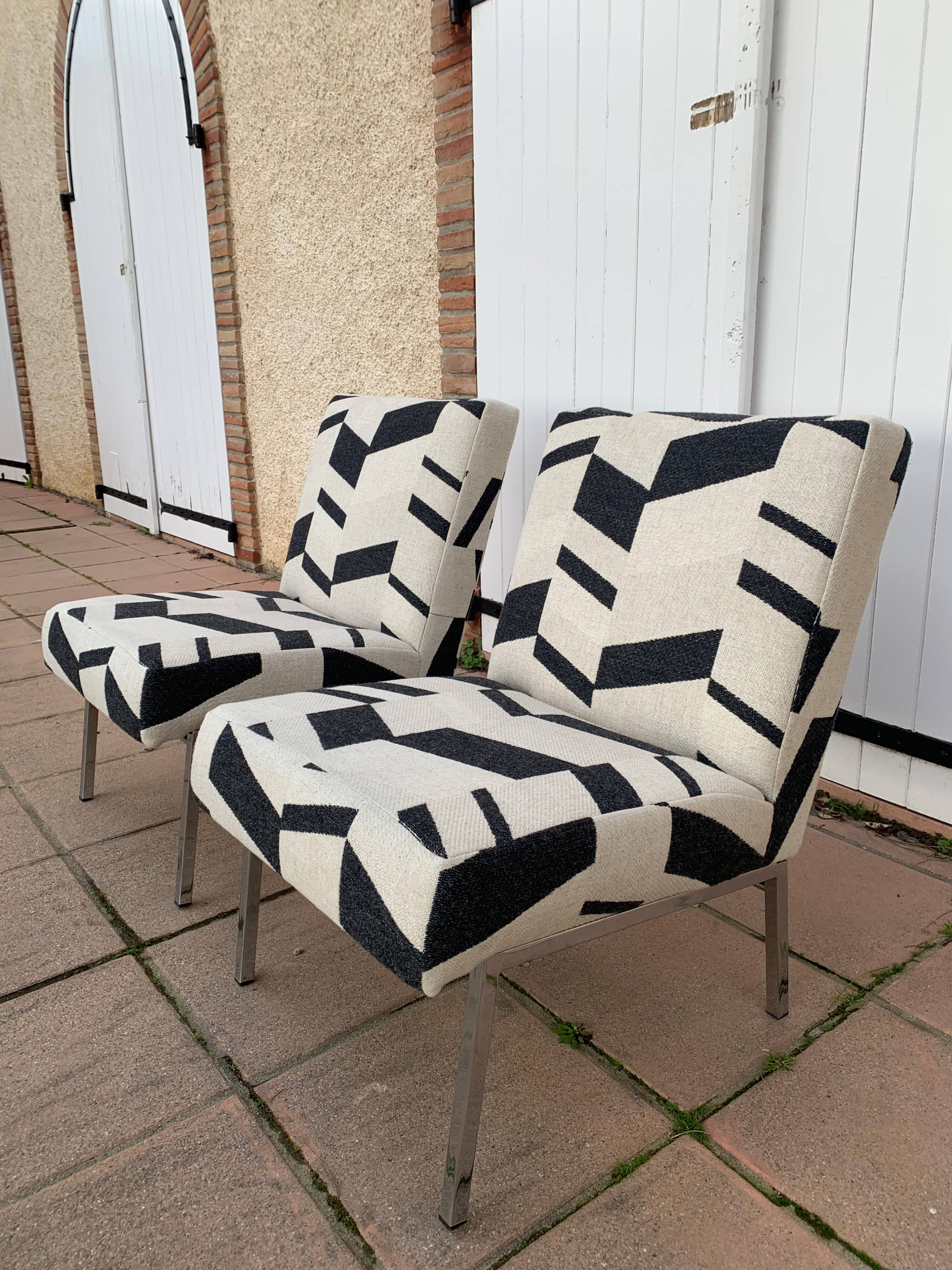 Vintage industrial armchair