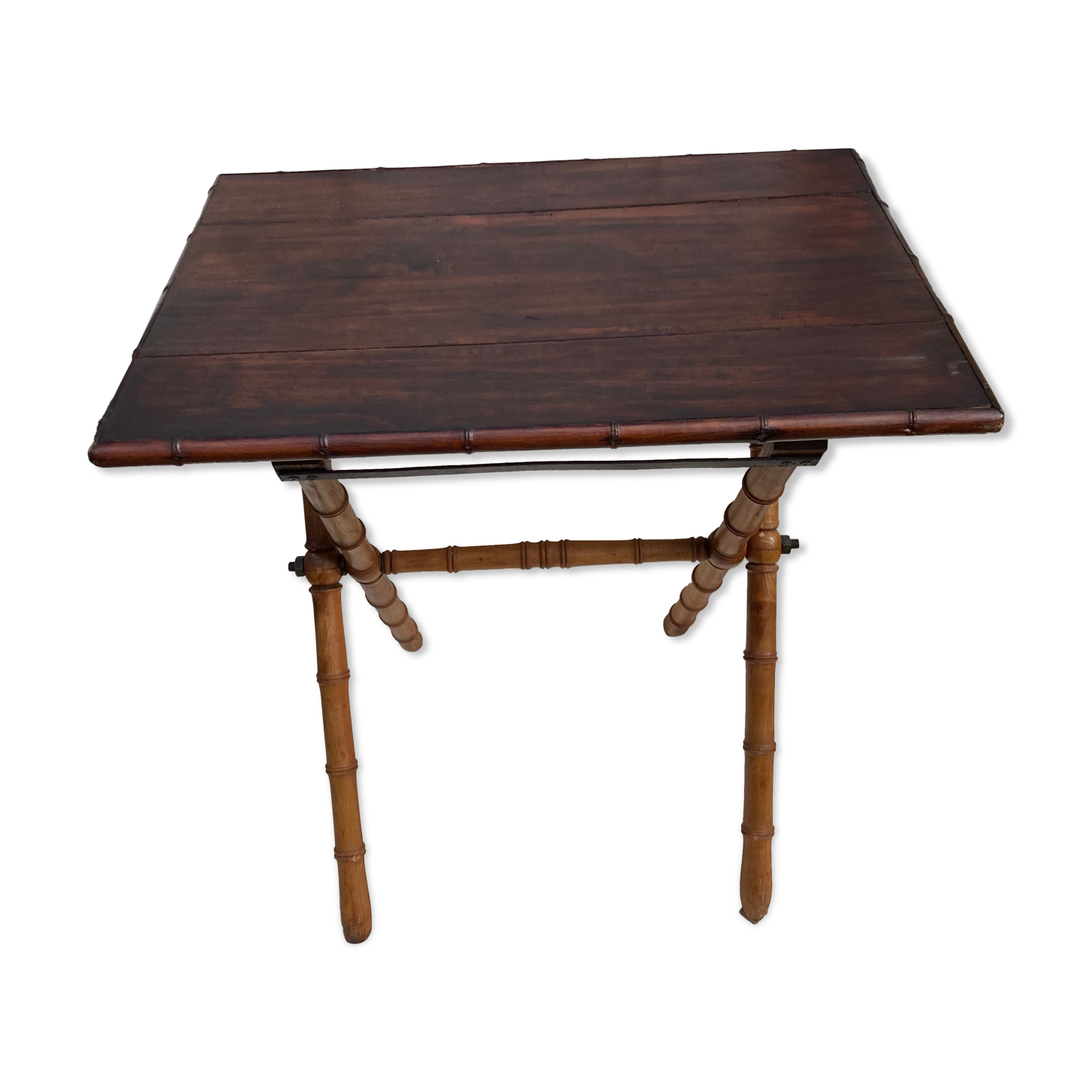 Bamboo folding table