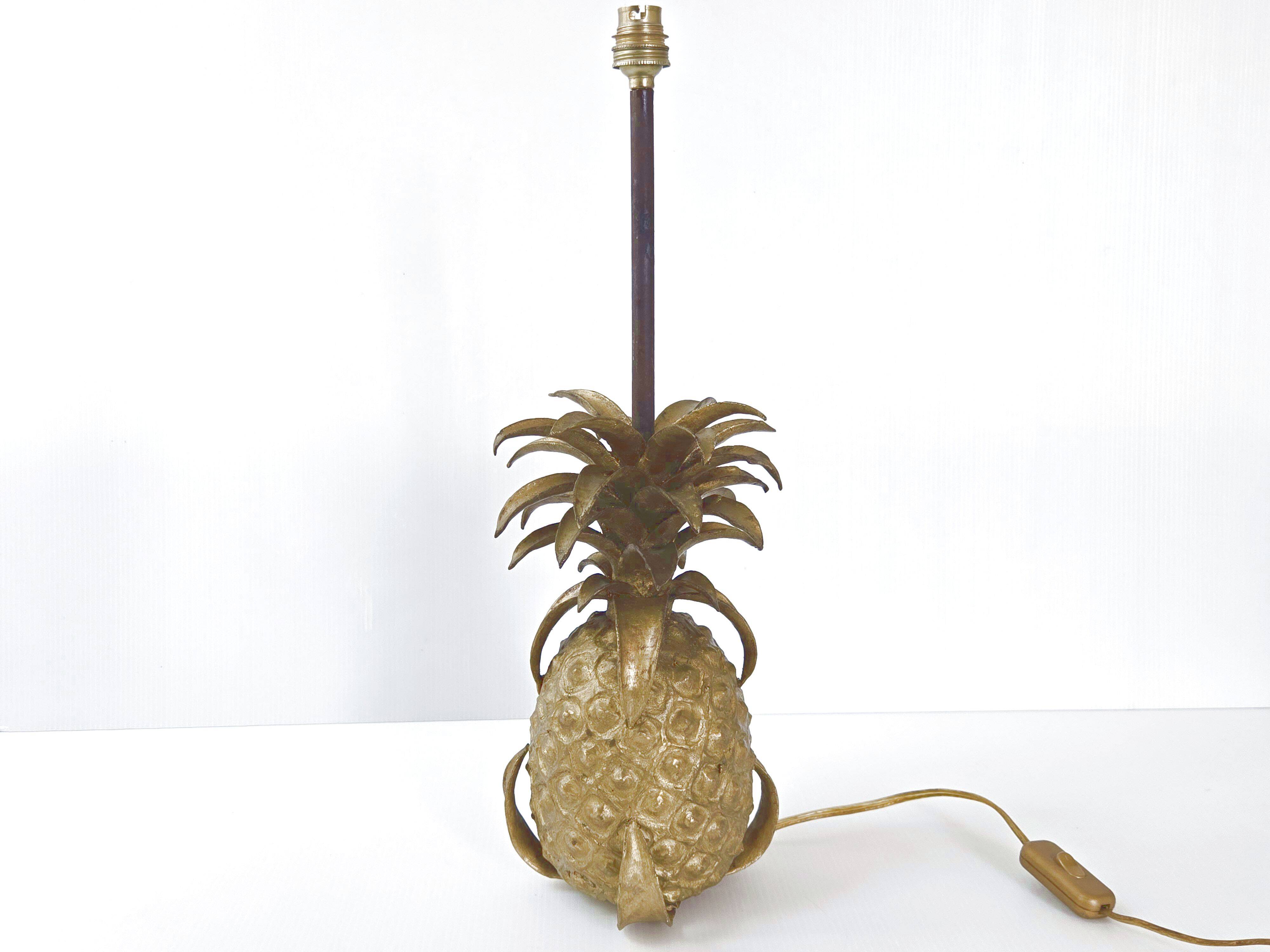 Vintage pineapple lamp 1970