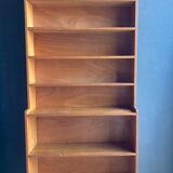 Scandinavian honey glazed bookcase