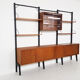 Bibliothèque de Poul Cadovius pour Royal System, Danemark années 1950
