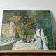 Vintage canvas painting after Childe Hassam