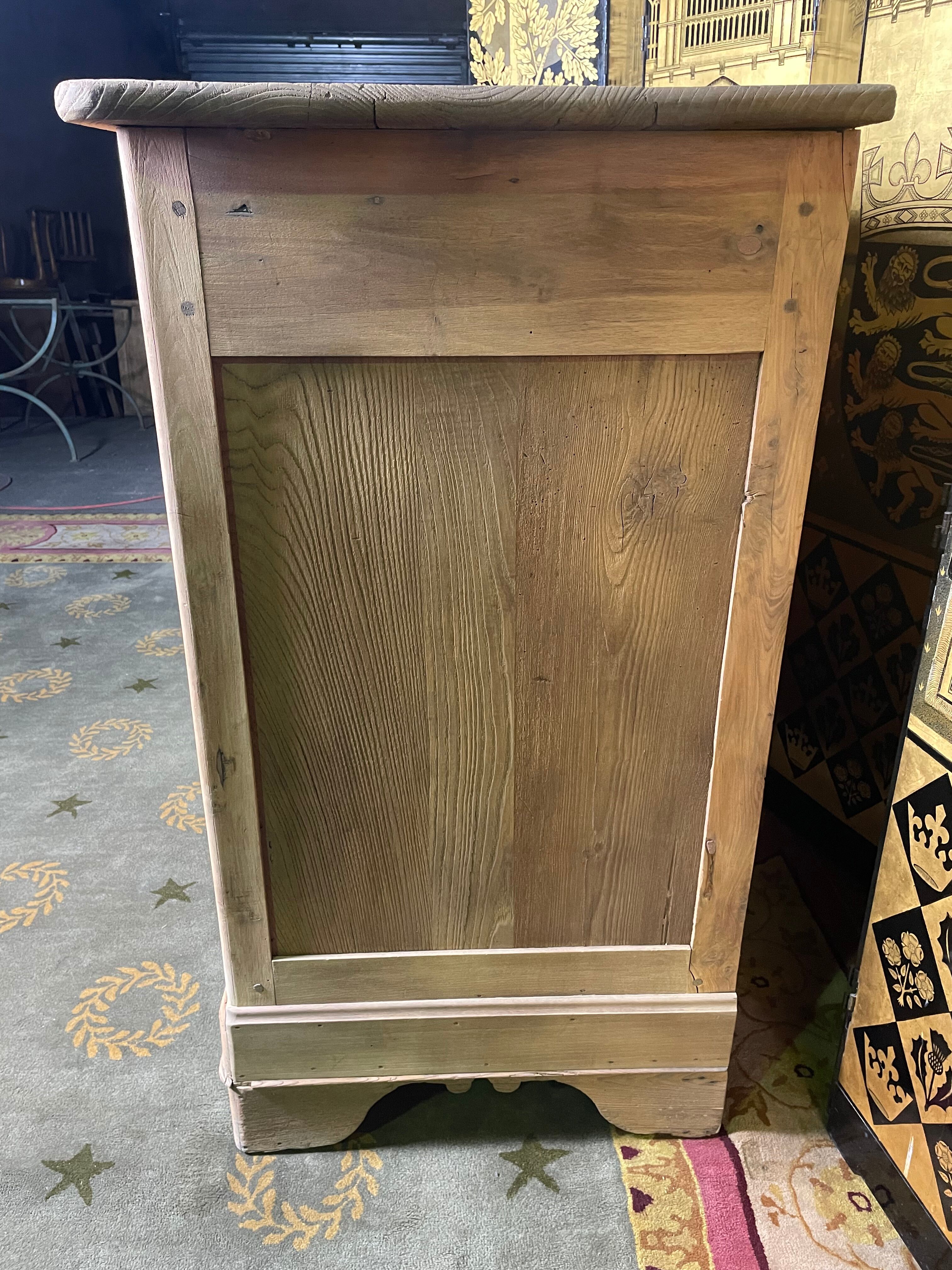 Buffet at support height Louis Philippe in aero oak erased 19th