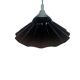 Vrieland Design – enamel – metal – scalloped edge – red/brown – 1970s