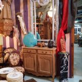 Buffet Louis xv en chêne brut