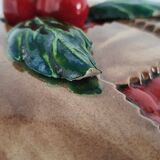 Slush Lid For Tart Dish Red Fruit Tart Decor 1960s