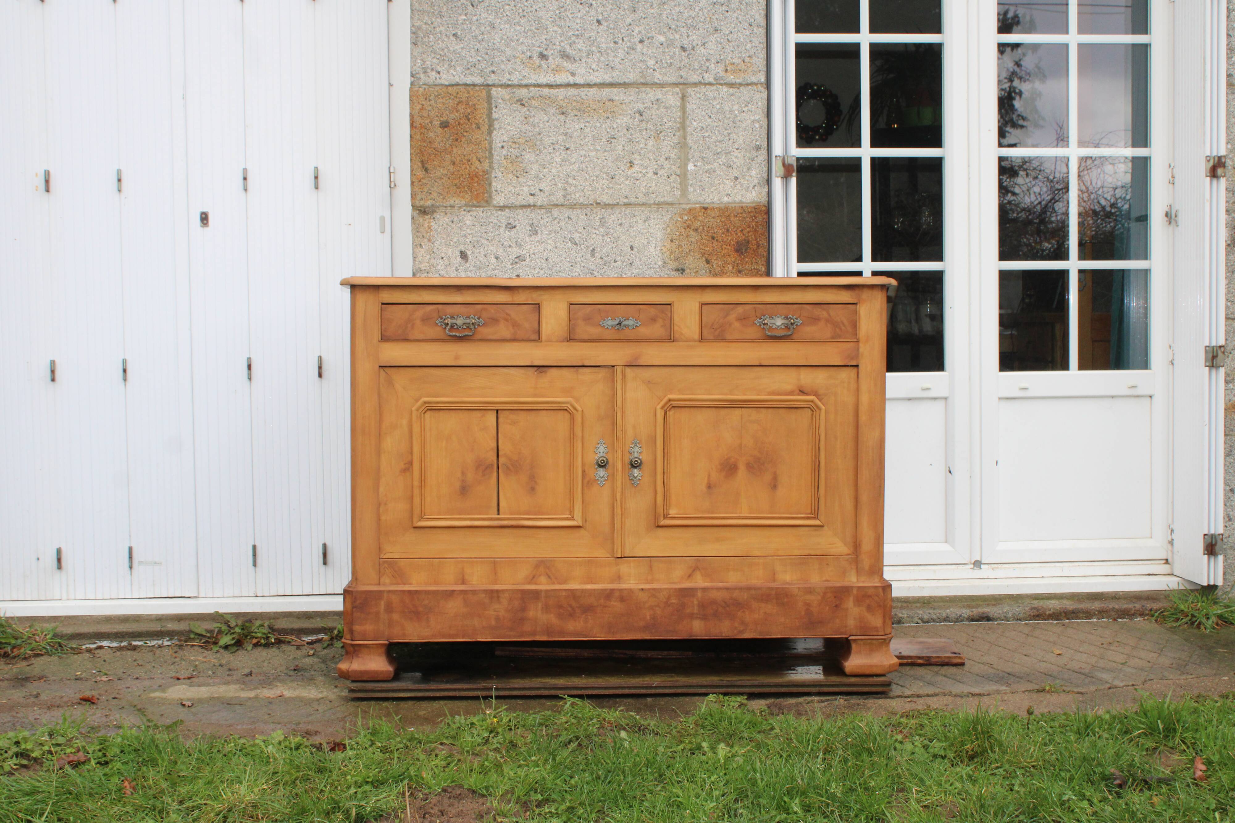 Antique wooden sideboard – Louis Philippe style