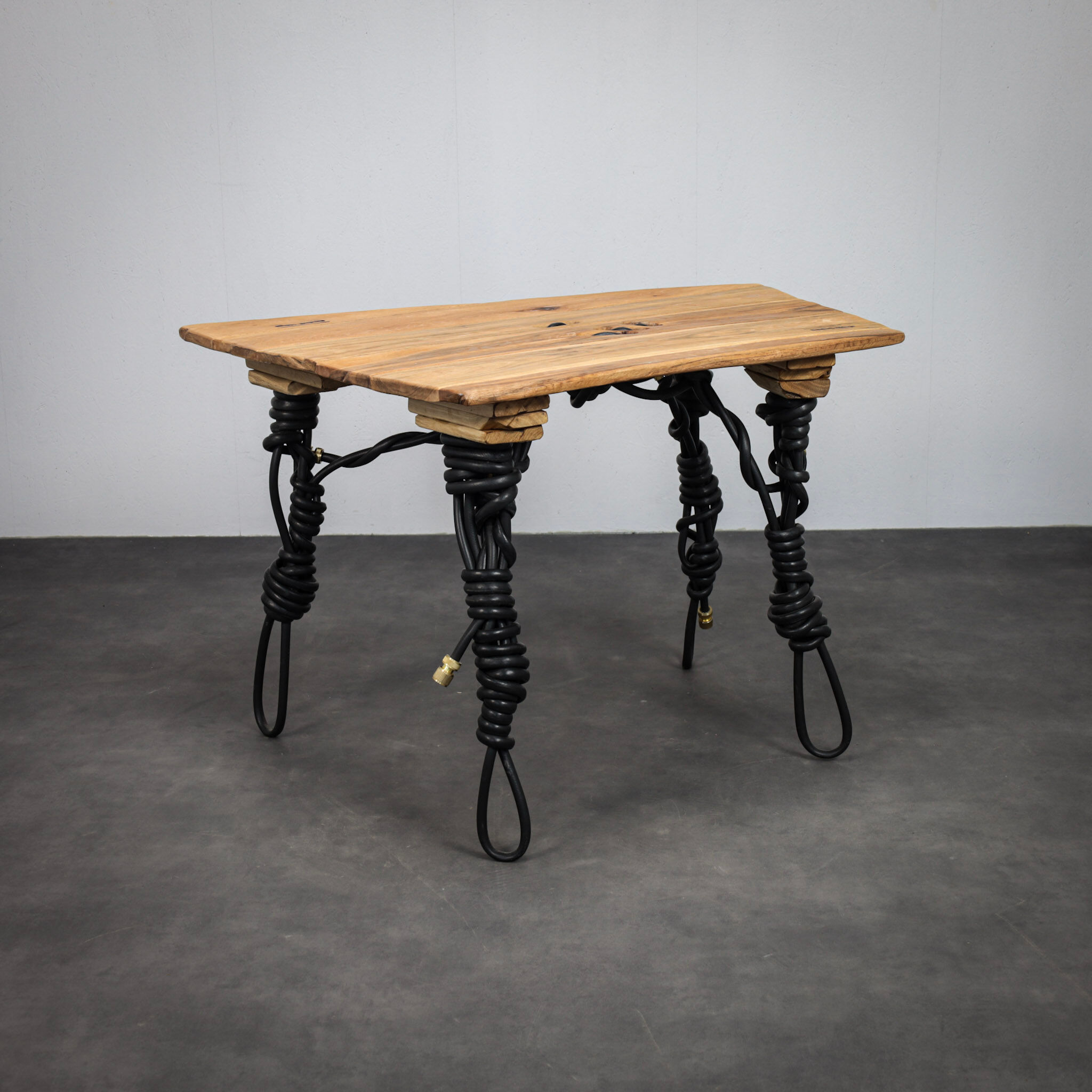 Hosepipe dining table by Sander Bokkinga for BOK, unique piece, 2020s