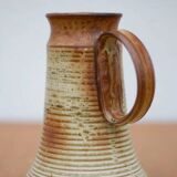 Vintage pitcher, vintage stoneware pitcher, carafe, jug, kitchen, collection, decoration