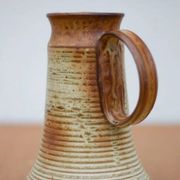 Vintage pitcher, vintage stoneware pitcher, carafe, jug, kitchen, collection, decoration