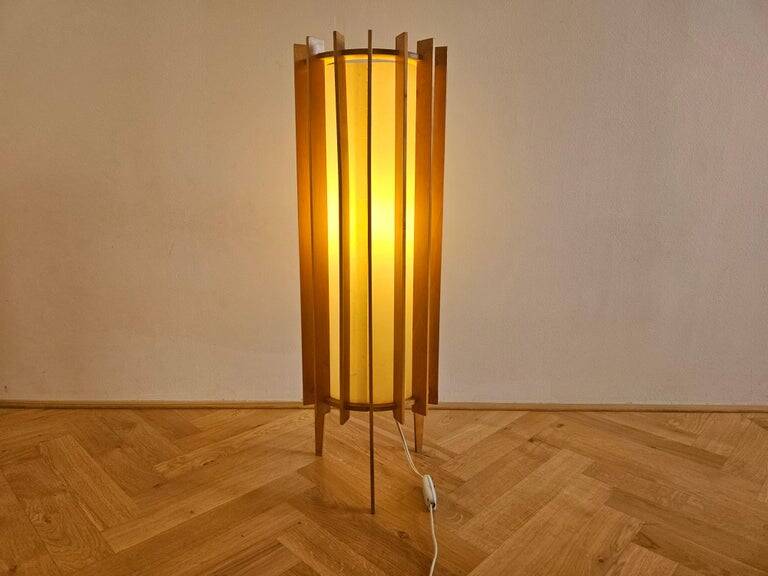 Ib Fabiansen Midcentury Floor Lamp TEMA by Fog and Mørup, Denmark, 1960s