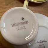 Vintage coffee service Sarreguemines "Bernard"