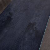 Mid-century coffee table in painted blue and navy wood, 1950s design from the Czech Republic.