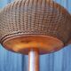 Charles X knitting machine in inlaid rosewood and rattan