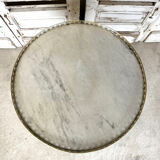 Louis XVI style mahogany hot water bottle table