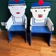 Paire de fauteuils enfant marinier