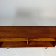 Vintage teak sideboard lowboard shelf bookcase 60s