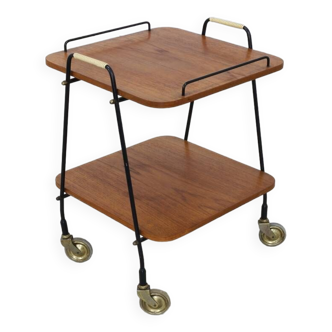 Danish Serving Trolley in Teak, 1960s