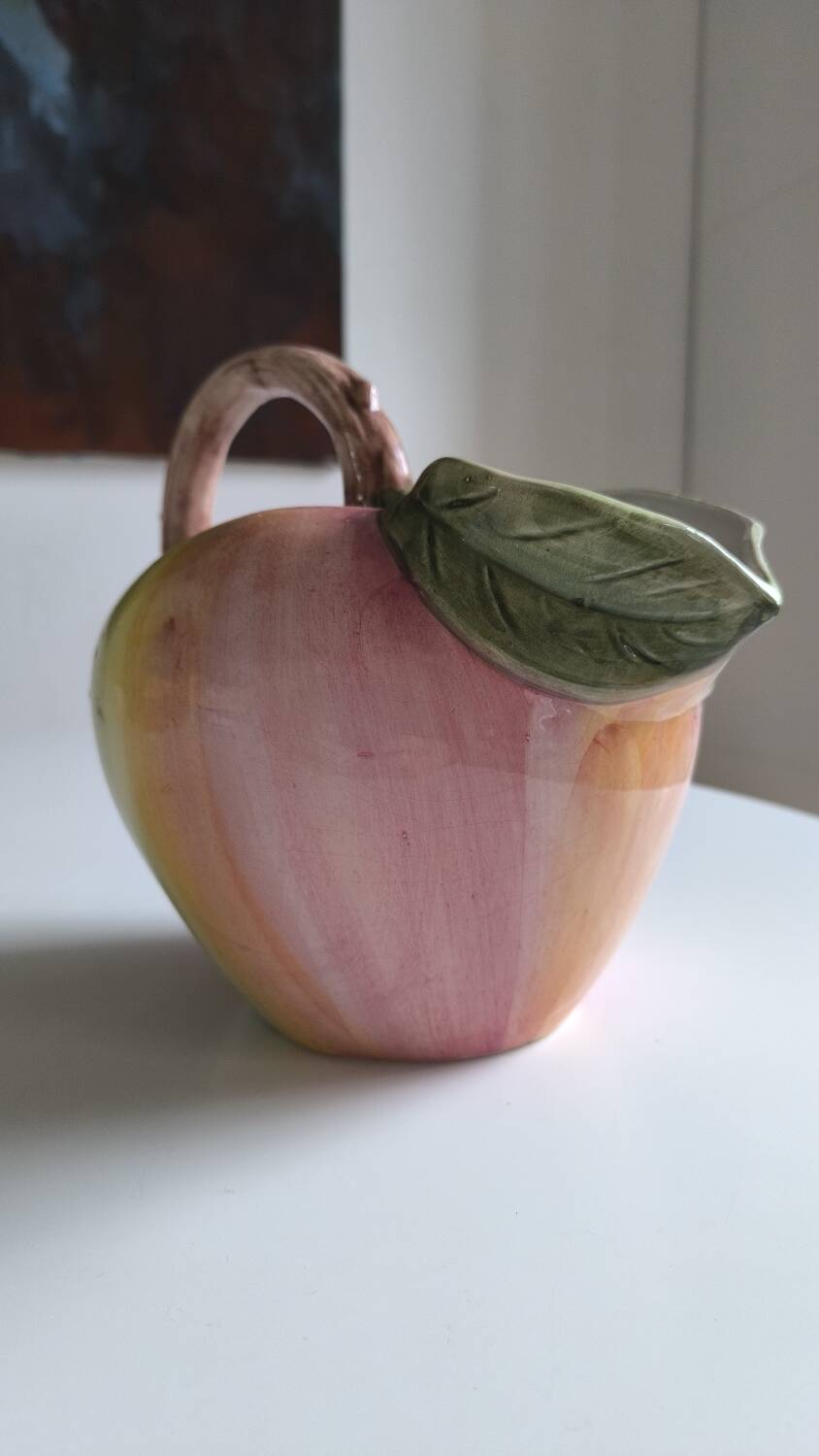 Large bassano pitcher (italy) vintage