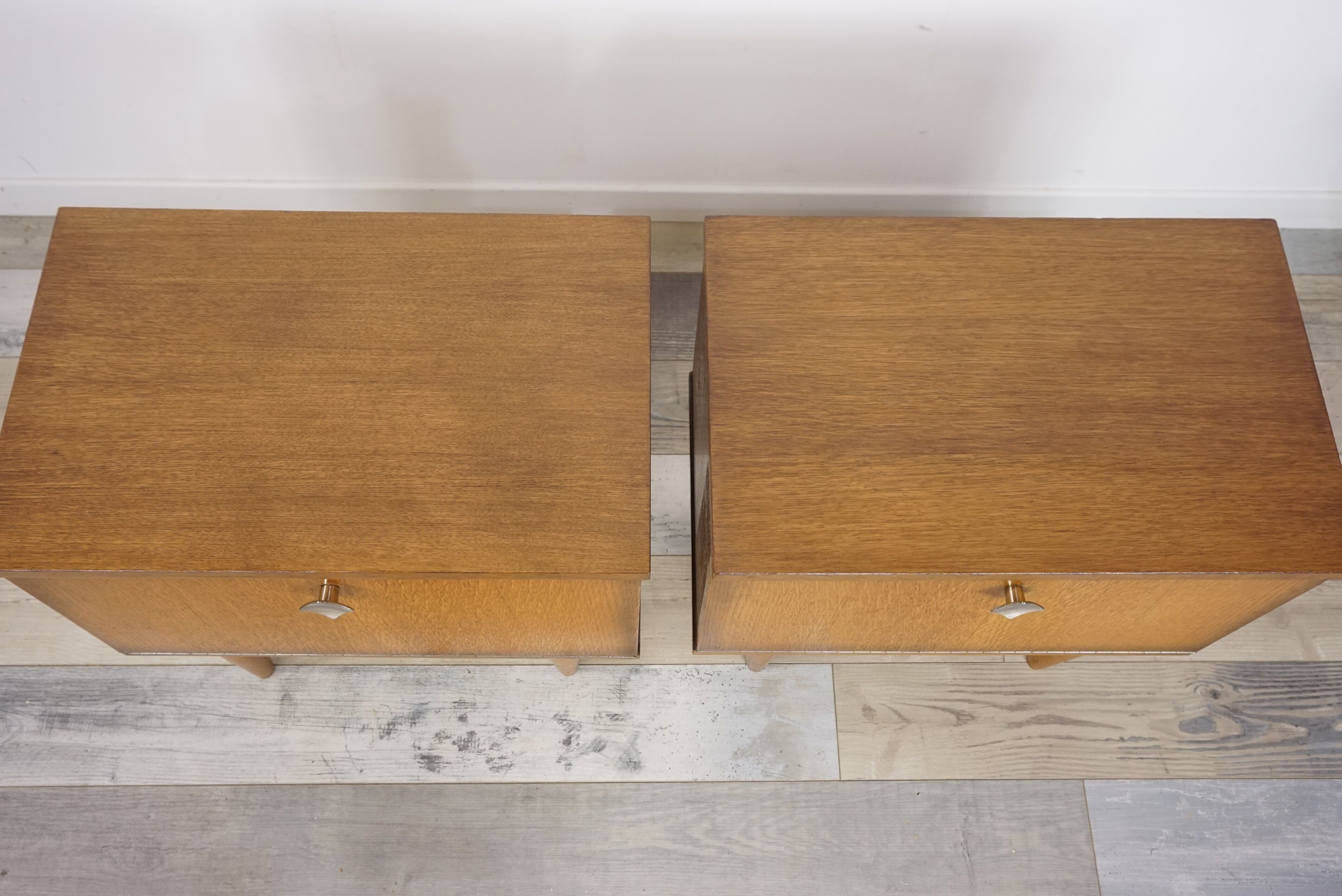Pair of nightstands 50s