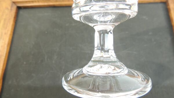 Lot verres cristal d'arques trempé ecusson/vintage/36 pieces