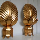 Palm wall lamps 1970