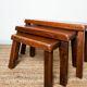 Oak nesting tables